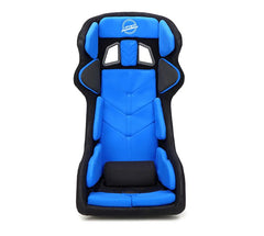 NRG Innovations NRG FIA Competition Seat with Competition Fabric, FIA homologated, Head Containment, Velcro Paddings Samll Fit ( thin cushion) FRP-RS700M-BL1