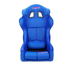 NRG Innovations PRISMA FIA HALO Competition Seat with Competition Fabric, FIA homologated, BLUE FRP-RS600M-BL-PRISMA