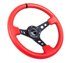 NRG Innovations Reinforced Steering Wheel RST-006RR-BS-B