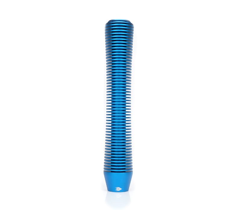 NRG Innovations Heat Sink Curved Long Blue SK-710BL