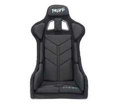 NRG Innovations PRISMA FIA NITROS Competition Seat with Competition Fabric, FIA homologated, BLACK FRP-RS510BK-PRISMA