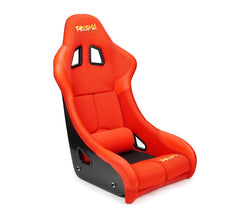 NRG Innovations PRISMA FIA Competition Seat with Competition Fabric, FIA homologated, RED FRP-RS500M-RD-PRISMA