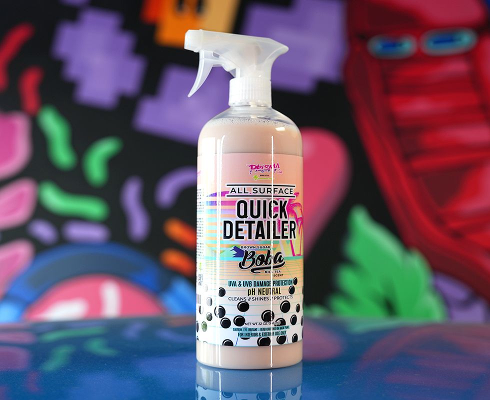 NRG Innovations All Surface Quick Detailer in Brown Sugar Boba Milk Tea scent 6 Pack PRI-DT-BOBA-3