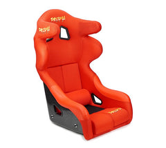 NRG Innovations PRISMA FIA HALO Competition Seat with Competition Fabric, FIA homologated, RED FRP-RS600M-RD-PRISMA