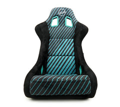 NRG Innovations FRP And Carbon Fiber Buckets Seats Singles FRP-302TWTY-BK