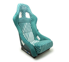 NRG Innovations FRP And Carbon Fiber Buckets Seats Singles FRP-303TWTY-GN