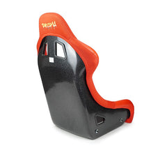 NRG Innovations PRISMA FIA Competition Seat with Competition Fabric, FIA homologated, RED FRP-RS500M-RD-PRISMA