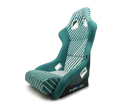 NRG Innovations FRP And Carbon Fiber Buckets Seats Singles FRP-302TWTY-GN
