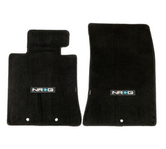 NRG Innovations Floor Mats - 13-16 Hyundai Genesis Coup w/ "NRG" Logo ( 2 pieces) FMR-310NRG