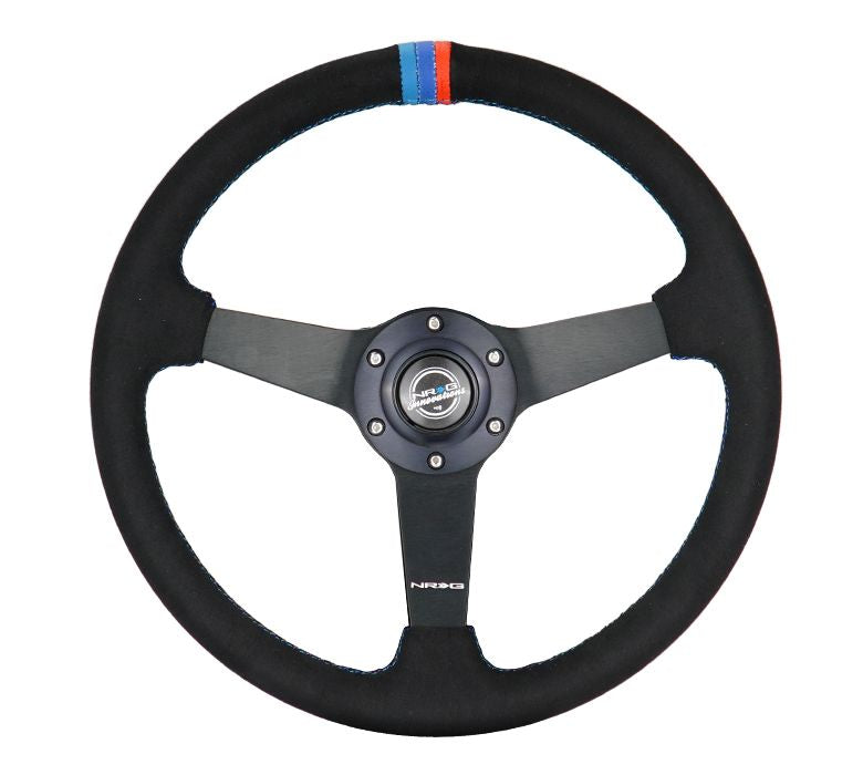 NRG Innovations Reinforced Steering Wheel RST-037MB-SA-M3