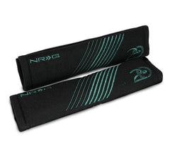 NRG Innovations Seat Belt Pads SBP-027BKG-20