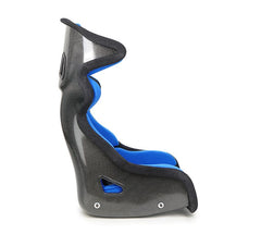 NRG Innovations NRG FIA Competition Seat with Competition Fabric, FIA homologated, Head Containment, Velcro Paddings Snugged Fit ( thick Cushion) FRP-RS700M-BL2