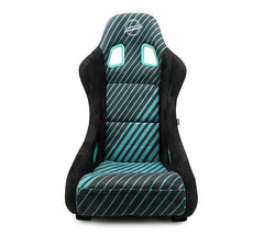 NRG Innovations FRP And Carbon Fiber Buckets Seats Singles FRP-303TWTY-BK