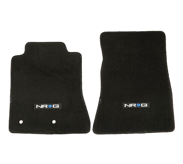 NRG Innovations Floor Mats - 04-15 Ford Mustang w/ "NRG" Logo ( 4 pieces) FMR-320NRG