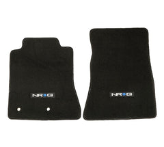 NRG Innovations Floor Mats - 04-15 Ford Mustang w/ "NRG" Logo ( 4 pieces) FMR-320NRG