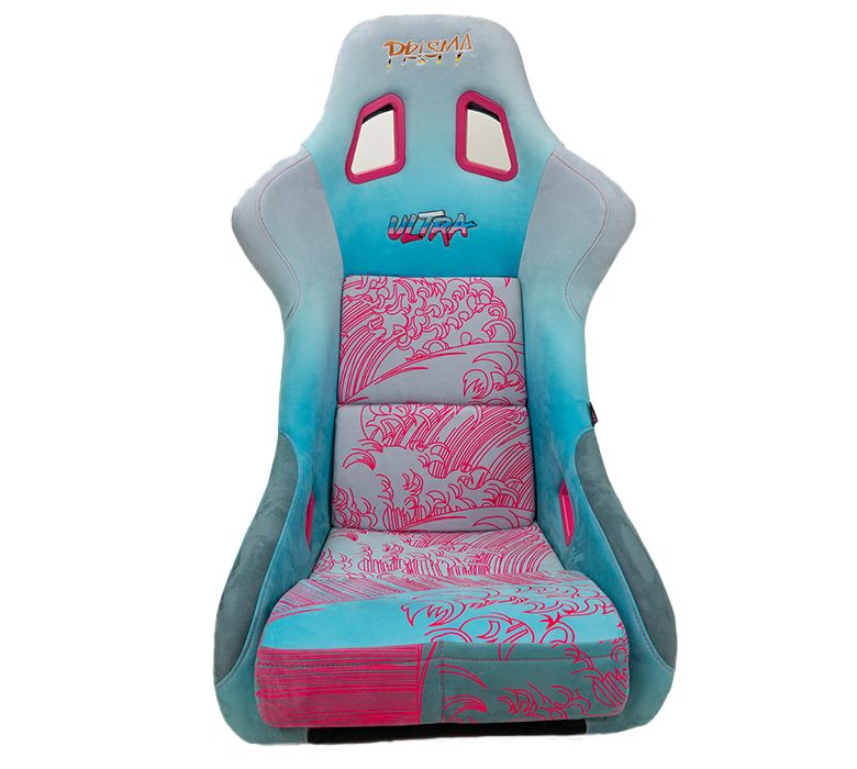 NRG Innovations FRP And Carbon Fiber Buckets Seats Singles FRP-303WAVE-ULTRA