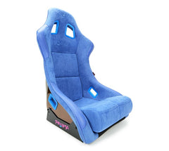 NRG Innovations FRP And Carbon Fiber Buckets Seats Singles FRP-303RBL-CHRMTC