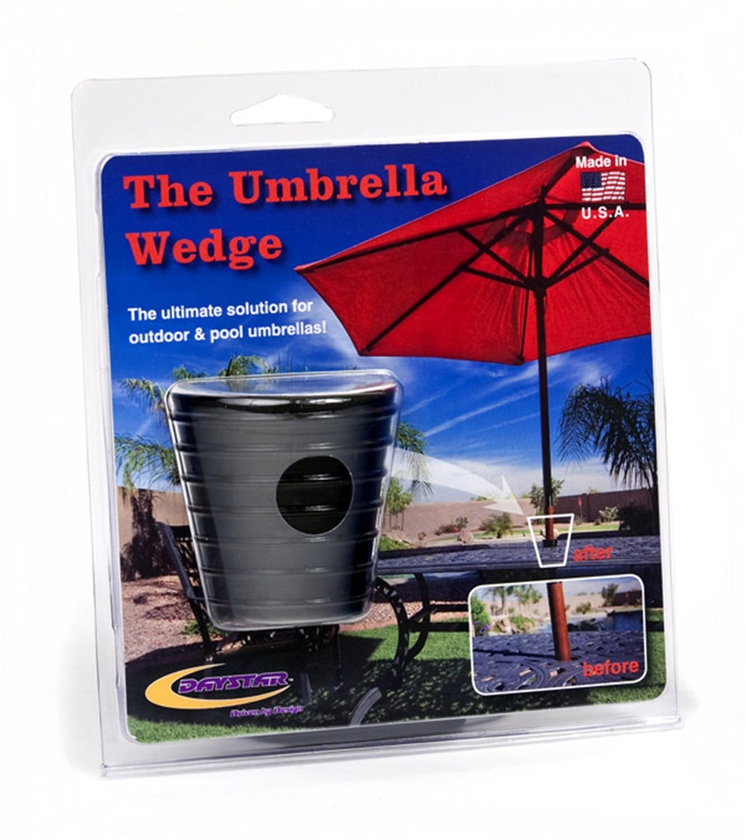Performance Accessories PA20255BN Umbrella Wedge; Brown