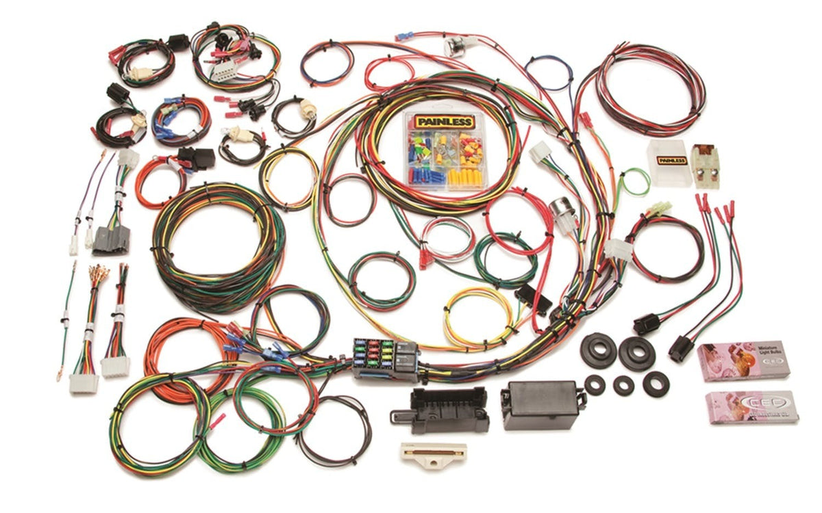 Painless 10117 21 Circuit Wiring Harness without Switches
