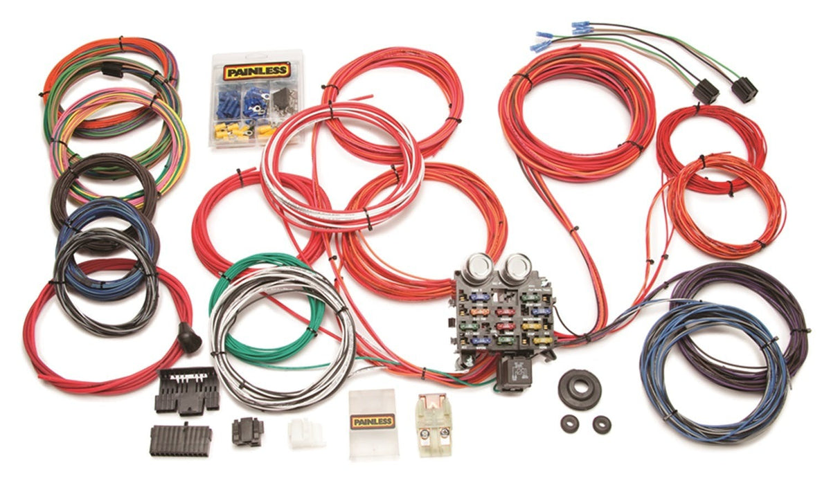 Painless 10120 21 Circuit Remote Mount Harness
