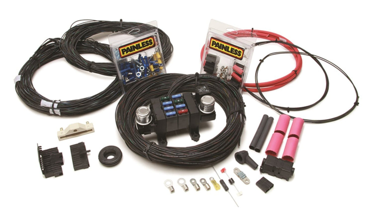 Painless 10309 17 Circuit Chassis Wiring Harness