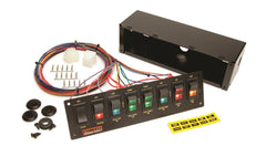 Painless 50202 8-Switch Panel/Non-Fused/Roll Bar Mount (use w/50001)
