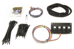 Painless 58107 Track Rocker 4-Switch Panel