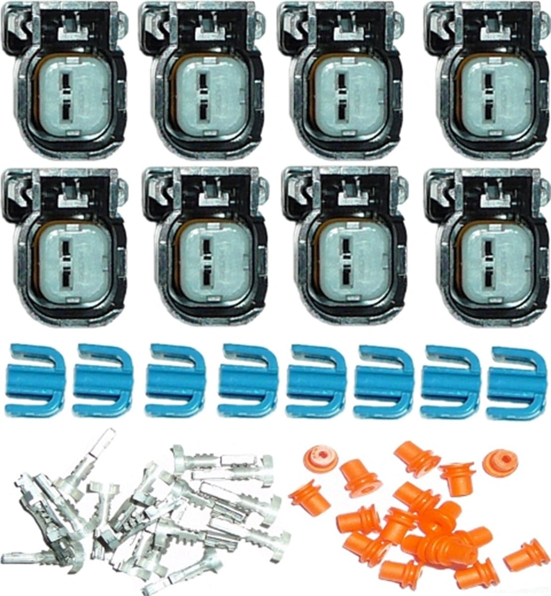 Painless 60131 EV6/US Car Fuel Injector Conn Kit