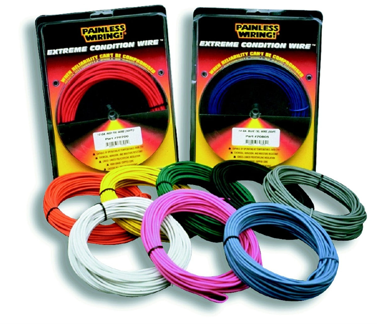 Painless 71715 12 Gauge Brown TXL Wire (25 ft.)
