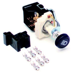Painless 80152 Headlight Switch/Black Knob/GM Style w/Dimmer/Dome Light