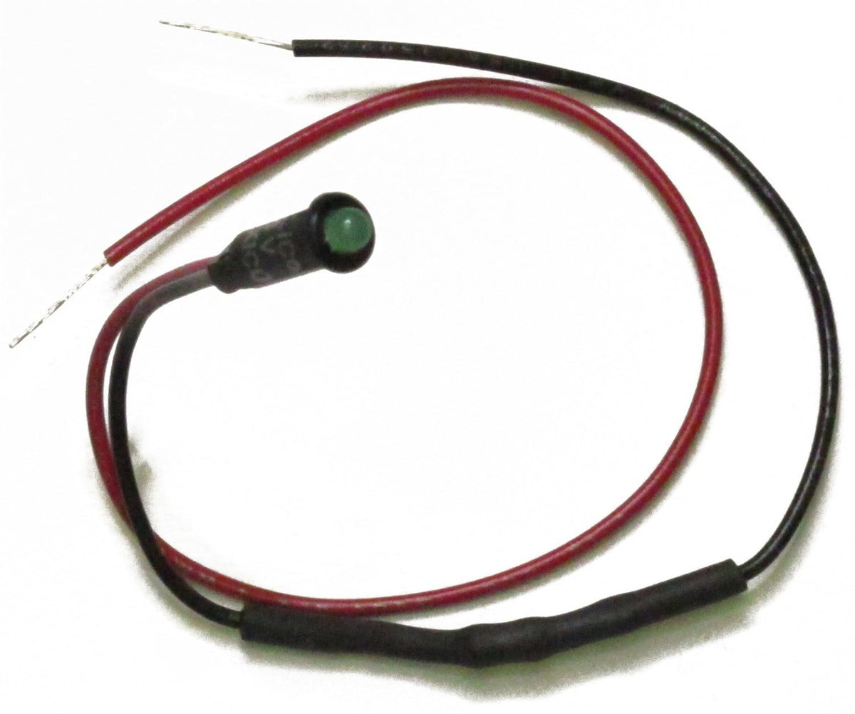 Painless 80202 1/8in. LED Dash Indicator Light/Green