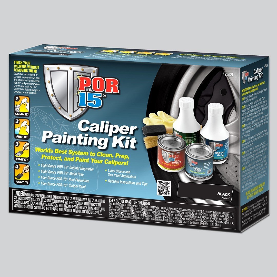 POR-15 Caliper Painting Kit Black 42639