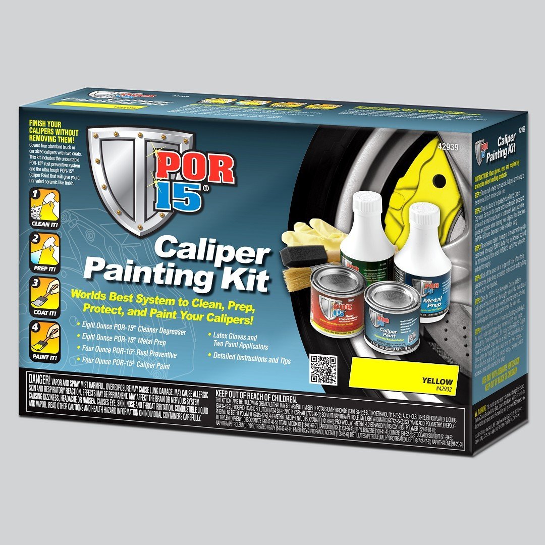 POR-15 Caliper Painting Kit Yellow 42939
