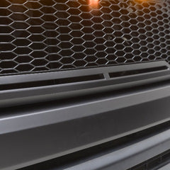 Paramount Automotive 41-0170MB Impulse Mesh Packaged Grille, Matte Black with Amber LEDs