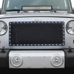 DISCONTINUED - Paramount Automotive Evolution Grille - Stainless Steel - Black 46-0731
