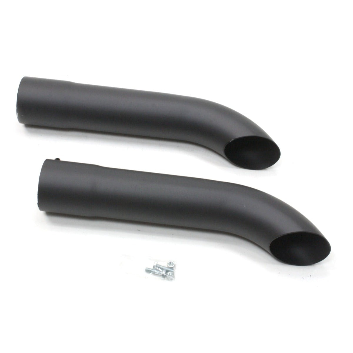 Patriot Exhaust H3812-B Side Tubes Turnout Muffler Blk