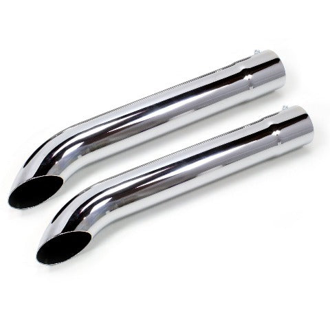 Patriot Exhaust H3822 Side Tubes Turnout Muff Chrm