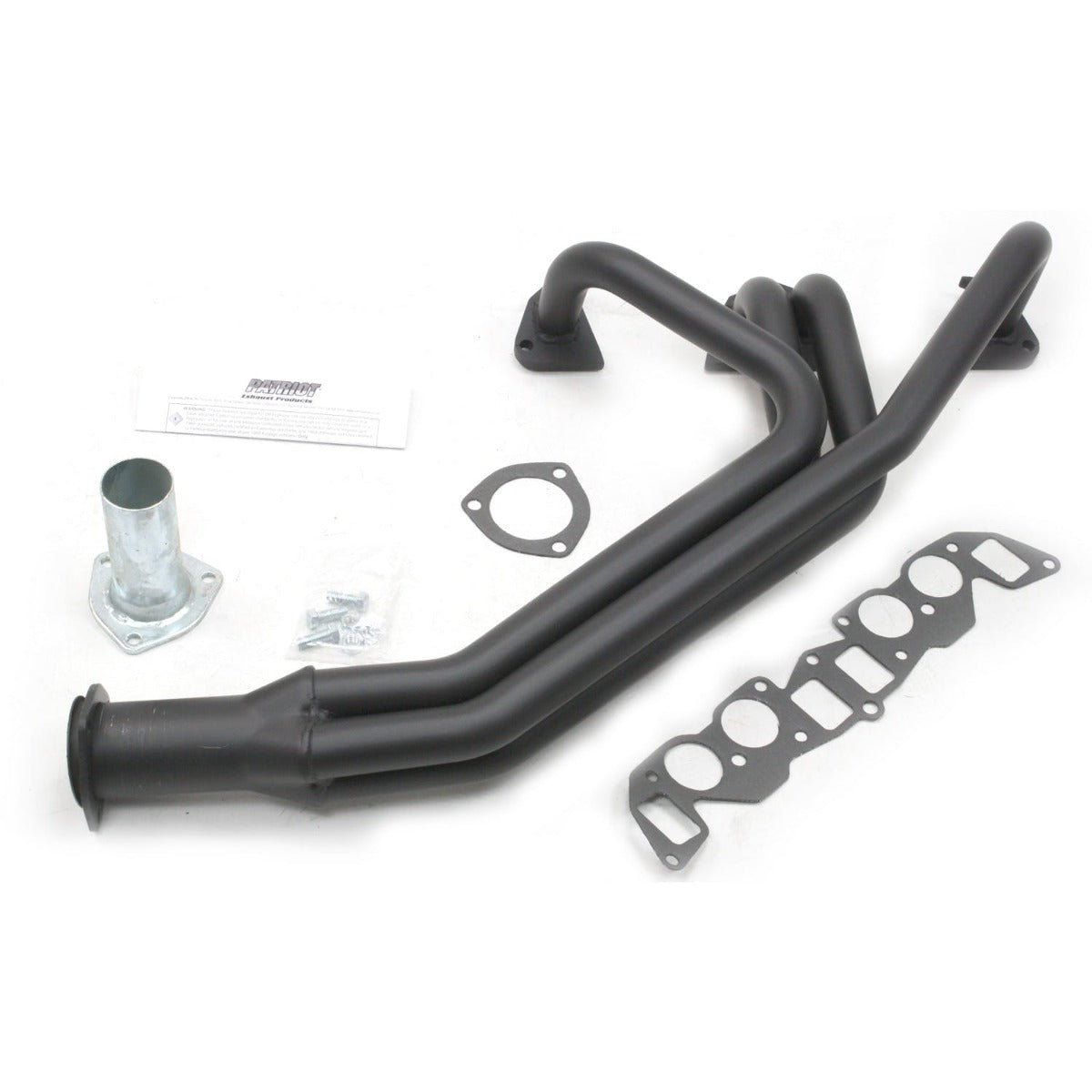 Patriot Exhaust H4850 62-69 Volvo Long Tube Hi Temp Black