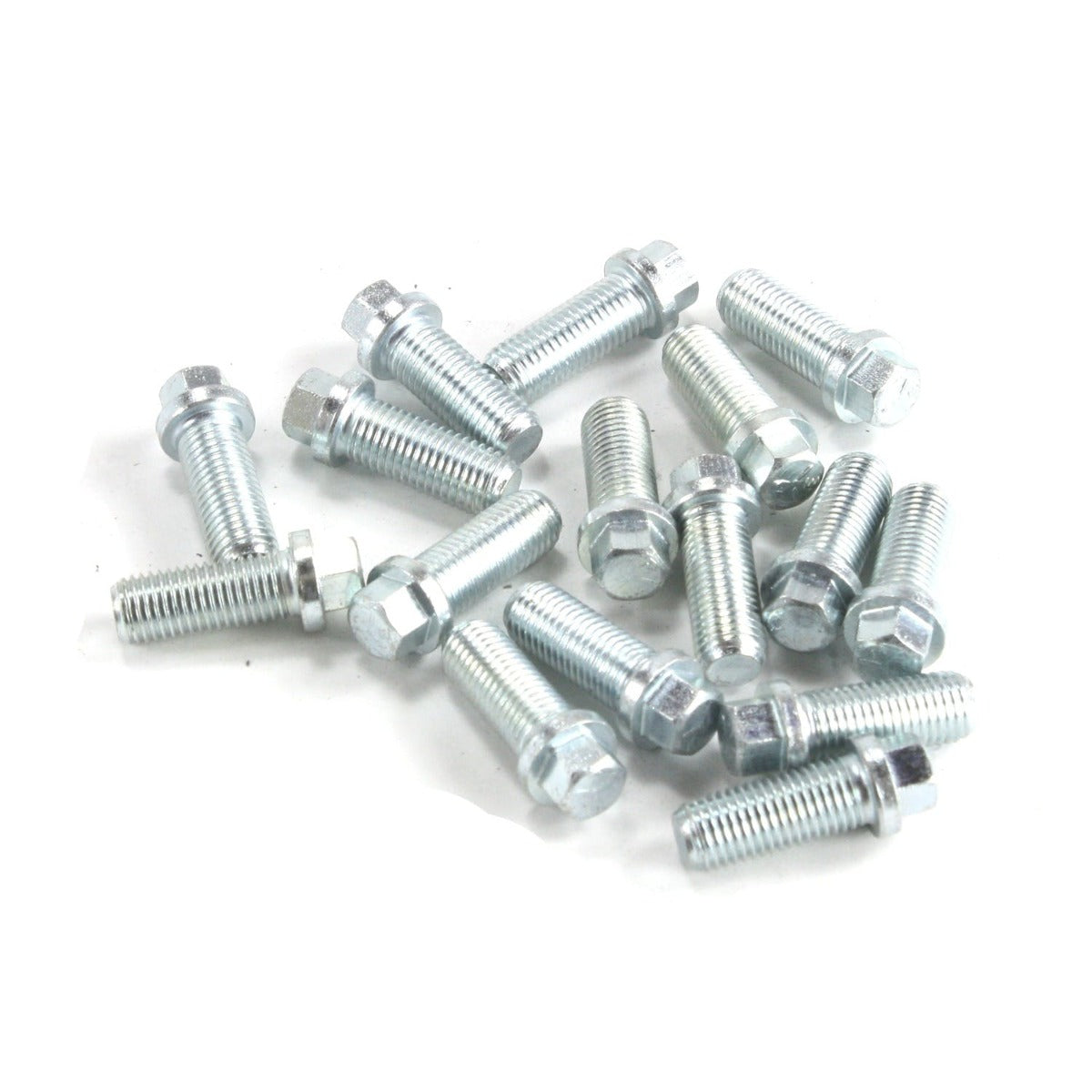 Patriot Exhaust H7981 M10-1.25 x 30mm Hdr Bolt 3/8 Flanged Head (pkg. 16)