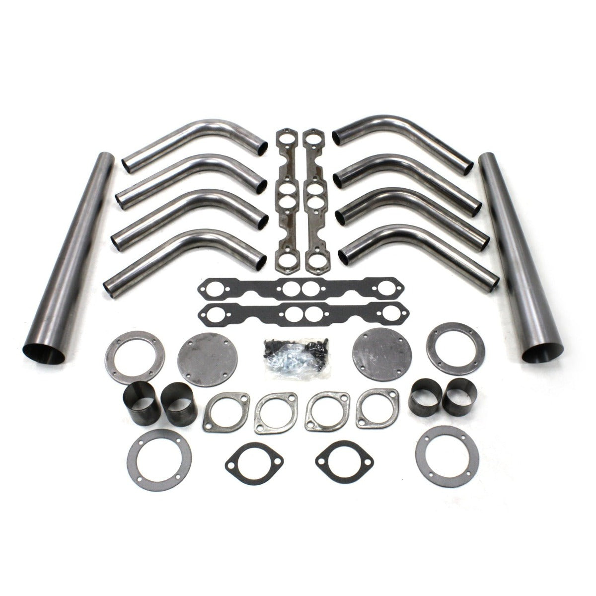 Patriot Exhaust H8001 Street Rod Lakester SBC Weld Up Raw