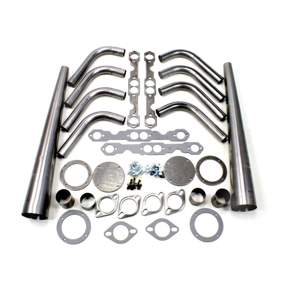 Patriot Exhaust H8002 Street Rod Lakester SBC Weld Up Raw