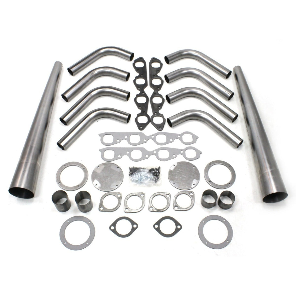 Patriot Exhaust H8004 Street Rod Lakester BBC Weld Up Raw