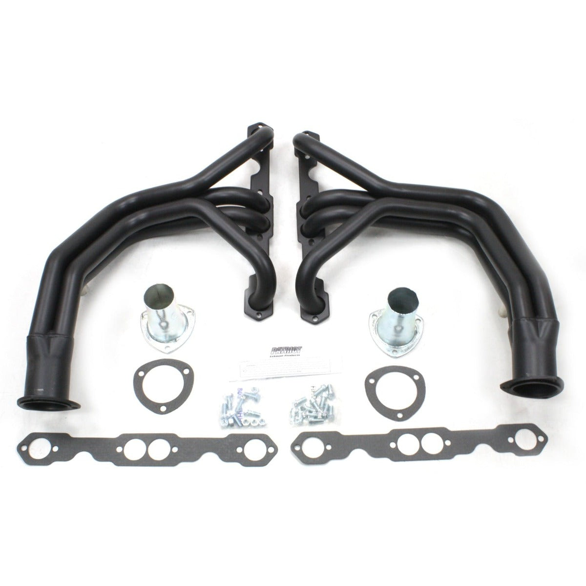 Patriot Exhaust H8018-B 28-48 Street Rod SBC Long Tube Black
