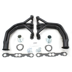Patriot Exhaust H8018-B 28-48 Street Rod SBC Long Tube Black