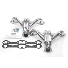 Patriot Exhaust H8019-1 Street Rod SBC Tight Tuck Silver Ceramic
