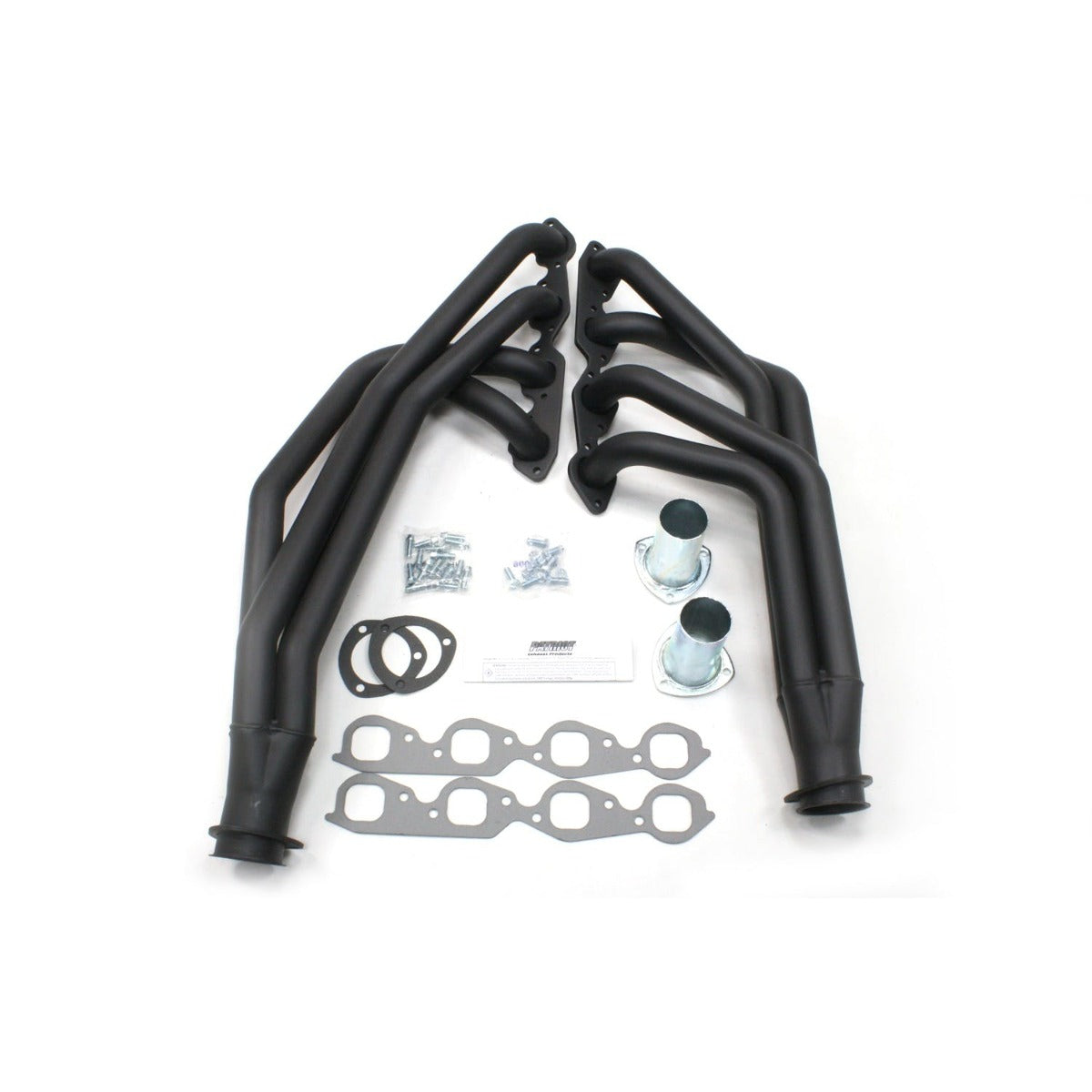 Patriot Exhaust H8023-B 55-57 Chevrolet BBC Long Tube Black