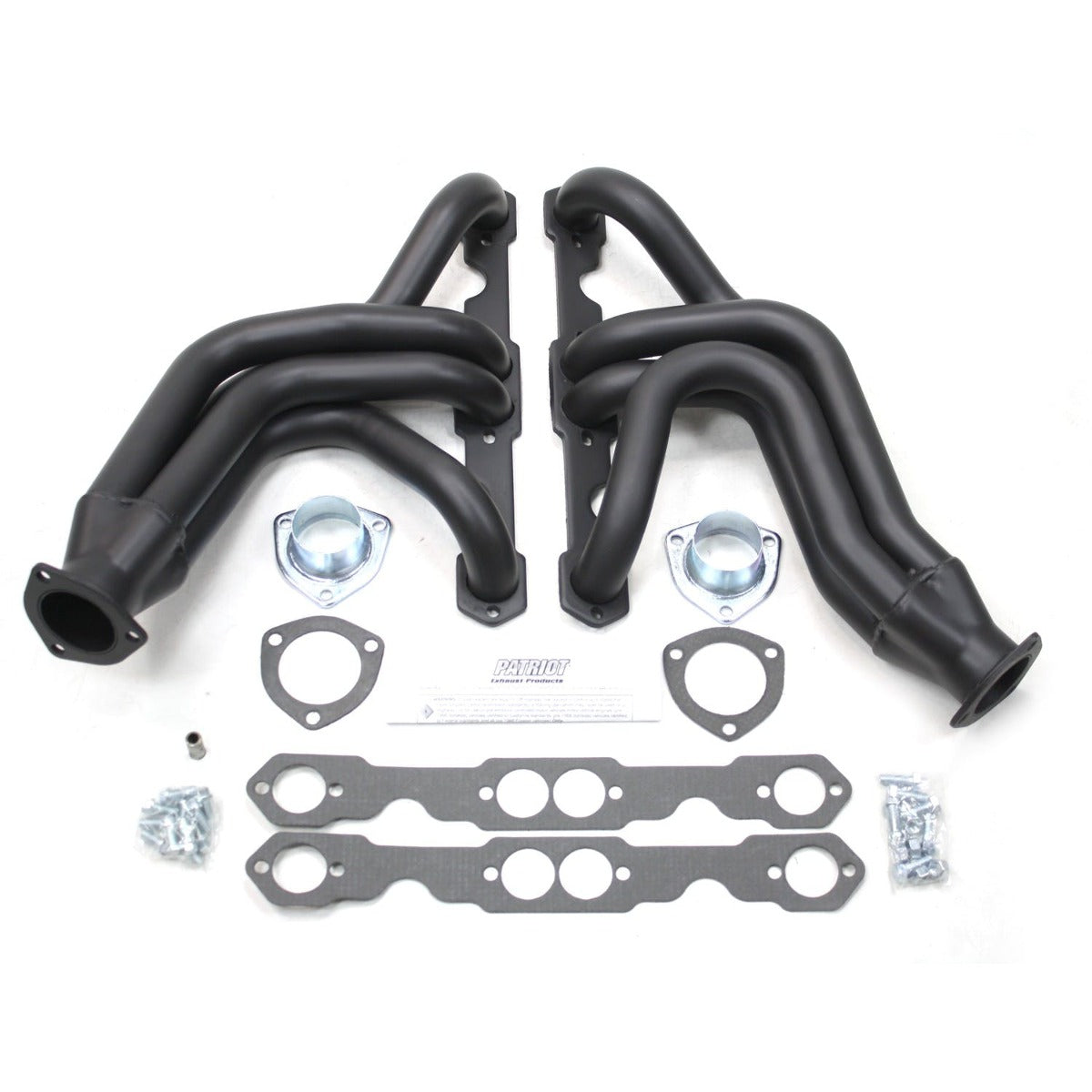 Patriot Exhaust H8025-B 55-57 Chevrolet 55-82 Vette Mid Black