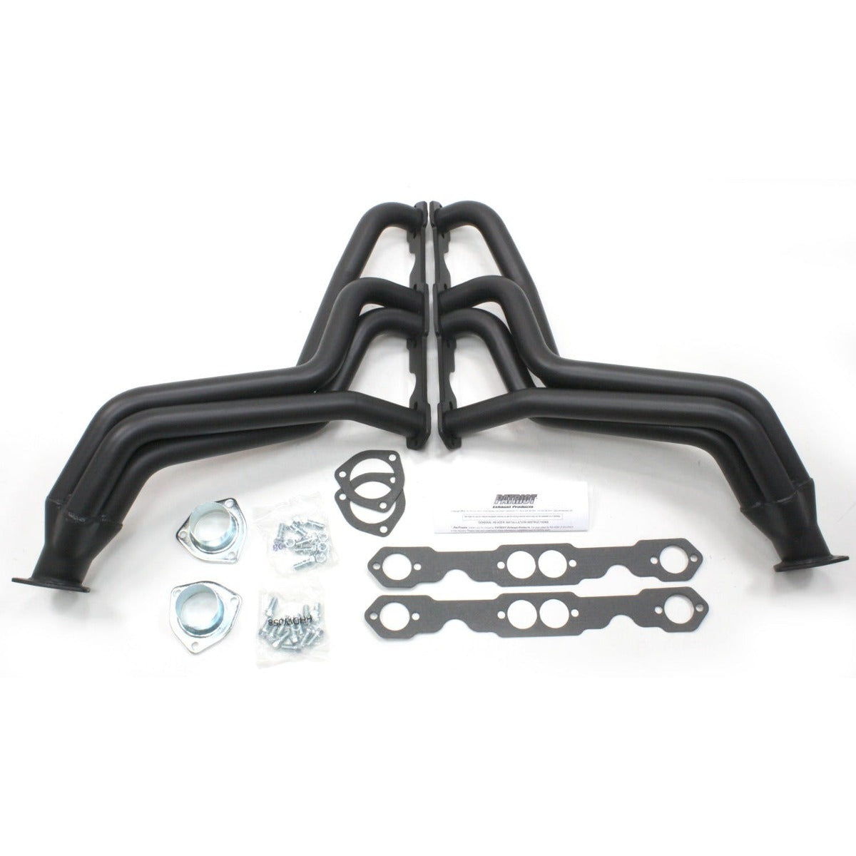 Patriot Exhaust H8033-B 35-48 Street Rod SBC Fenderwell Black