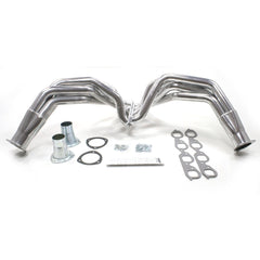 Patriot Exhaust H8035-1 55-57 Chevrolet BBC Fenderwell Silver