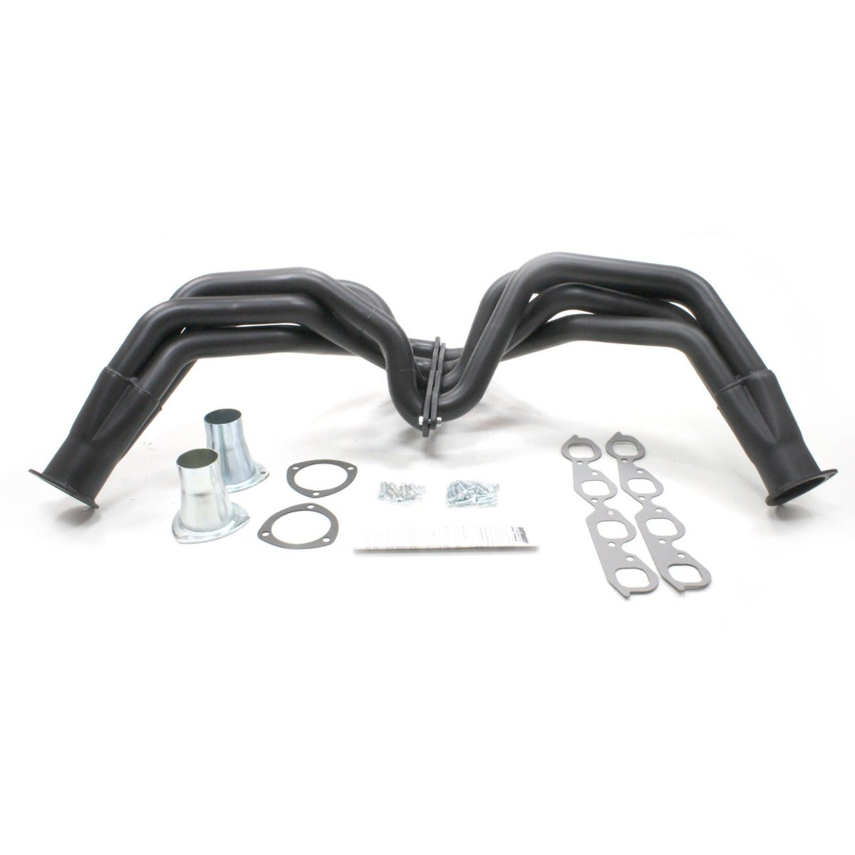 Patriot Exhaust H8035-B 55-57 Chevrolet BBC Fenderwell Black